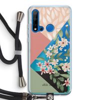 Sweet heaven geometrics: Huawei P20 Lite (2019) Transparant Hoesje met koord