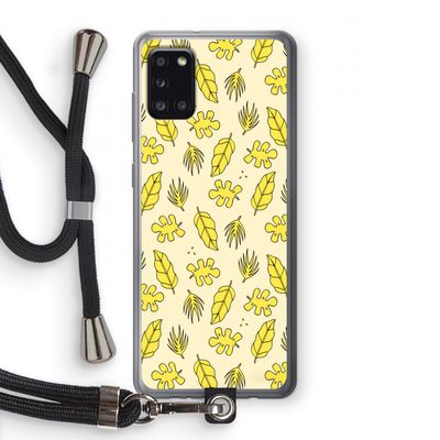 Herfst: Samsung Galaxy A31 Transparant Hoesje met koord