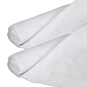 Sneeuwdeken/sneeuwtapijt - 2x - wit - 100 x 200 cm - polyester - kerstversiering