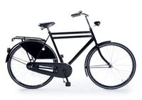 Aldo 28 inch opafiets starter 61cm glans zwart