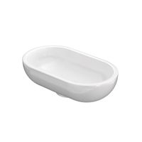 INK One waskom - 33x19x10cm - ovaal - polystone wit glans 3403350 INK One waskom - 33x19x10cm - ovaal - polystone wit glans 3403350