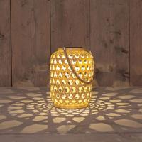 Lantaarn solar 15x21 cm naturel - Annas collection