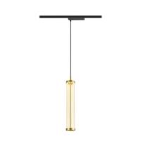 SLV QUIMERA 1008042 LED-hanglamp 8 W LED Energielabel: E (A - G) Messing