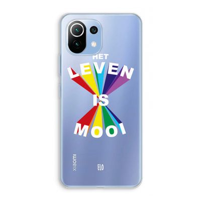 Het Leven Is Mooi: Xiaomi Mi 11 Lite Transparant Hoesje