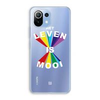 Het Leven Is Mooi: Xiaomi Mi 11 Lite Transparant Hoesje