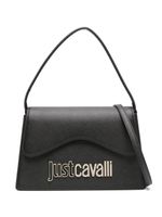 Just Cavalli sac à plaque logo - Noir