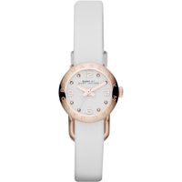 Horlogeband Marc by Marc Jacobs MBM1250 Leder Wit 10mm