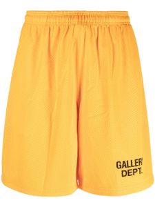 GALLERY DEPT. short de sport à logo imprimé - Orange