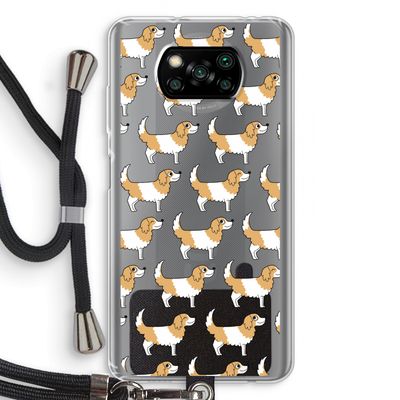 Doggy: Xiaomi Poco X3 Pro Transparant Hoesje met koord
