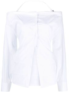 Jacquemus blouse La chemise Peplo - Blanc