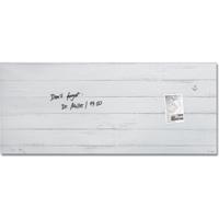 Sigel SI-GL381 Glasmagneetbord Artverum White Wood 130x55 cm Wit Sigel SI-GL381 Glasmagneetbord Artverum White Wood 130x55 cm Wit