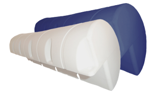 Allpa Dockfender 1000x190x190mm 3 6kg Donkerblauw (maat 1) 1000x190x190mm 3.6kg (maat 1)