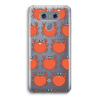Krab: LG G6 Transparant Hoesje Krab: LG G6 Transparant Hoesje