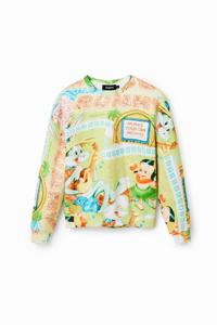 Sweatshirt met films van Bugs Bunny - GREEN - S