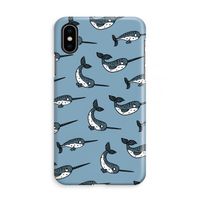 Narwhal: iPhone Xs Volledig Geprint Hoesje
