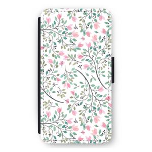 Sierlijke bloemen: iPhone 12 mini Flip Hoesje