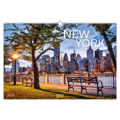 New York Kalender 2026 Panorama
