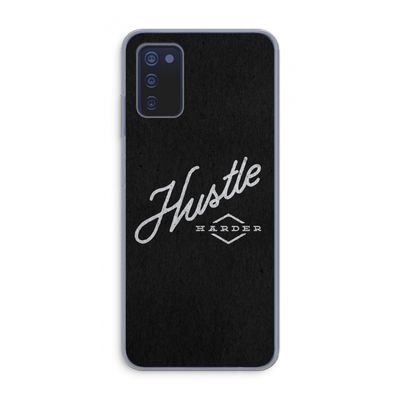 Hustle: Samsung Galaxy A03s Transparant Hoesje