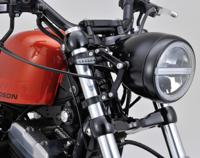 DAYTONA koplamphouder "dual-axis" bracket sh. alu 39mm sw adjustable