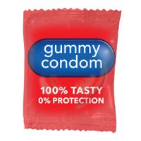 Spencer & Fleetwood Gummy Condoms - 10 Aardbeiensnoepjes In De Vorm Van Een Condoom