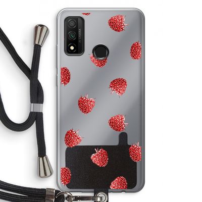 Framboosjes: Huawei P Smart (2020) Transparant Hoesje met koord