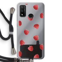 Framboosjes: Huawei P Smart (2020) Transparant Hoesje met koord