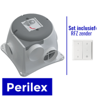 Zehnder Woonhuisventilator Comfofan Silent (perilex) + Rfz Zender - thumbnail