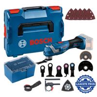 Bosch Professional GOP 18V-34 Accu multitool + accessoires 18V Basic Body in L-Boxx - 06018G2002