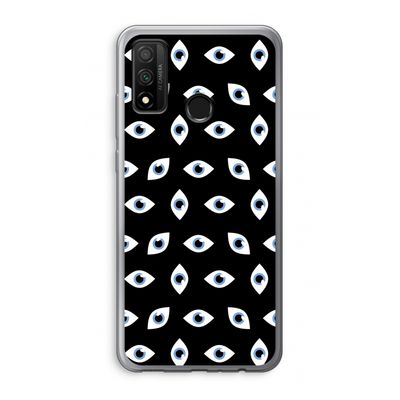 Eyes pattern: Huawei P Smart (2020) Transparant Hoesje