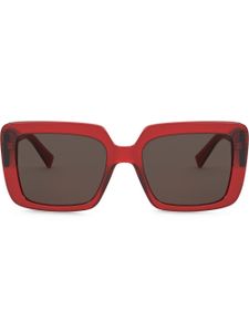 Versace Eyewear lunettes de soleil à monture carrée - Rouge