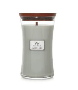 WoodWick Lavender & Cedar kaars Overige CEDAR, Lavendel Groen, Transparant 1 stuk(s)