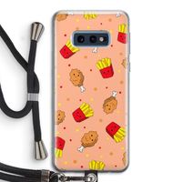Chicken 'n Fries: Samsung Galaxy S10e Transparant Hoesje met koord