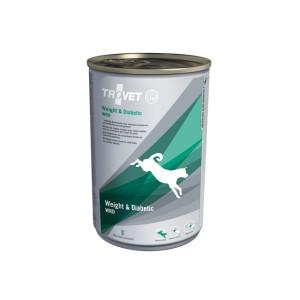 Trovet Weight & Diabetic WRD natvoer hond 6 x 400 g