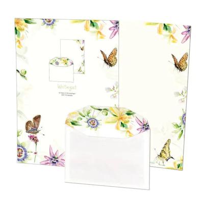 Briefpapier met enveloppen: Michelle Dujardin