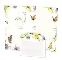 Briefpapier met enveloppen: Michelle Dujardin