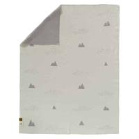 Fresk fijn gebreide deken Ice Mountain