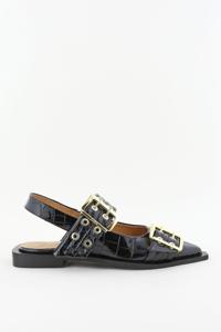 Ganni ballerina&apos;s S2796 black