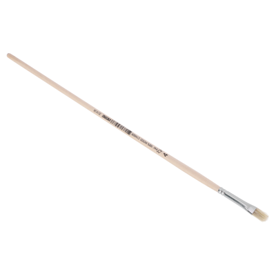 Copenhagen Pro Platte Lyonpenseel | Maat 4 | Wit Chinees varkenshaar | FSC ongelakte houten steel - 23.141.04