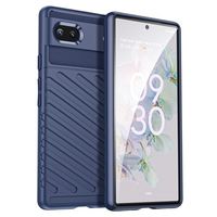 Thunder Series Google Pixel 6a TPU Case - Blauw - thumbnail