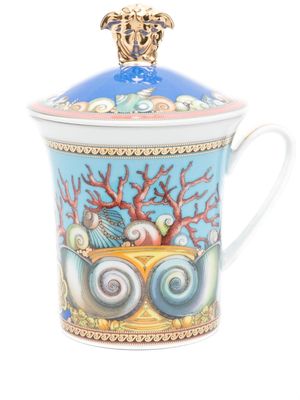 Versace x Rosenthal tasse Trésor de la Mer - Bleu