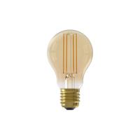 LED volglas Filament Standaardlamp 220-240V 7,5W 806lm E27 A60, Goud 2100K Dimbaar - Calex