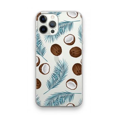 Kokosnoot roze: iPhone 12 Pro Max Transparant Hoesje
