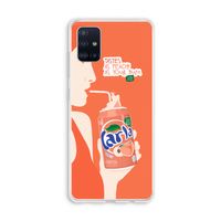 Peach please!: Galaxy A51 4G Transparant Hoesje