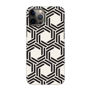 Geometrisch patroon: Volledig geprint iPhone 12 Pro Max Hoesje