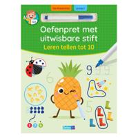 Deltas Oefenpret met uitwasbare stift - leren tellen tot 10 Deltas Oefenpret met uitwasbare stift - leren tellen tot 10