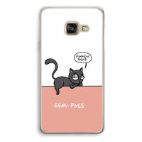 GSM poes: Samsung A3 (2017) Transparant Hoesje