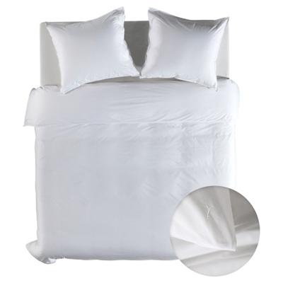 Dekbedovertrek Percale - (2200x2602 cm) - Wit Katoen/Percale katoen - Dessin: Effen - Yellow Suites - Dekbed-Discounter.nl