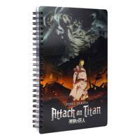 Attack on Titan Notebook with 3D-Effect Titan