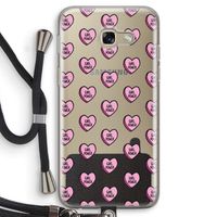 GIRL POWER: Samsung Galaxy A5 (2017) Transparant Hoesje met koord
