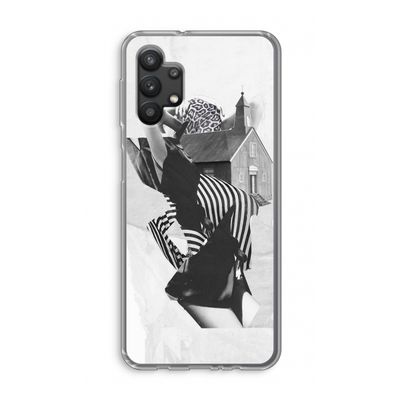 House: Samsung Galaxy A32 5G Transparant Hoesje
